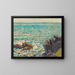 Two Boats - Allen Tucker — framed artwork on a wall