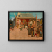 La cabane de cirque - Alois Greil — framed artwork on a wall