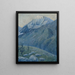 Pic du Roi - Alois Hans Hübner — framed artwork on a wall