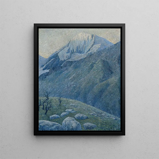 Pic du Roi - Alois Hans Hübner — framed artwork on a wall