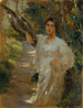 A girl in the forest - Alois Hans Schram — artwork view