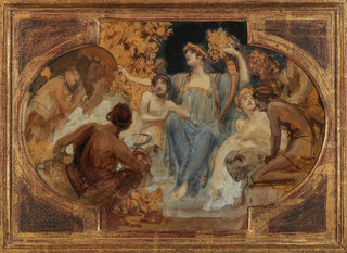 Sketch of an allegorical ceiling - Alois Hans Schram — artwork view