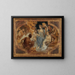 Sketch of an allegorical ceiling - Alois Hans Schram — framed artwork on a wall