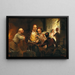 Chez le forgeron - Alois Hans Schram — framed artwork on a wall