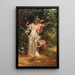 Playing with butterflies - Alois Hans Schram — artwork view