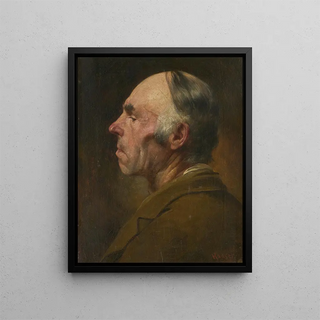 The Swabian - Alois Hauser — framed artwork on a wall