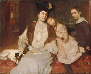 Family Markl Painting - Alois Johann Josef Delug — artwork view
