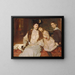 Family Markl Painting - Alois Johann Josef Delug — framed artwork on a wall