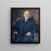 Minister Max Freiherr Hussarek von Heinlein - Alois Johann Josef Delug — framed artwork on a wall