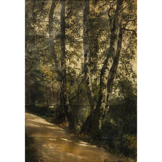 Elderberry by the roadside - Alois Kirnig — artwork view