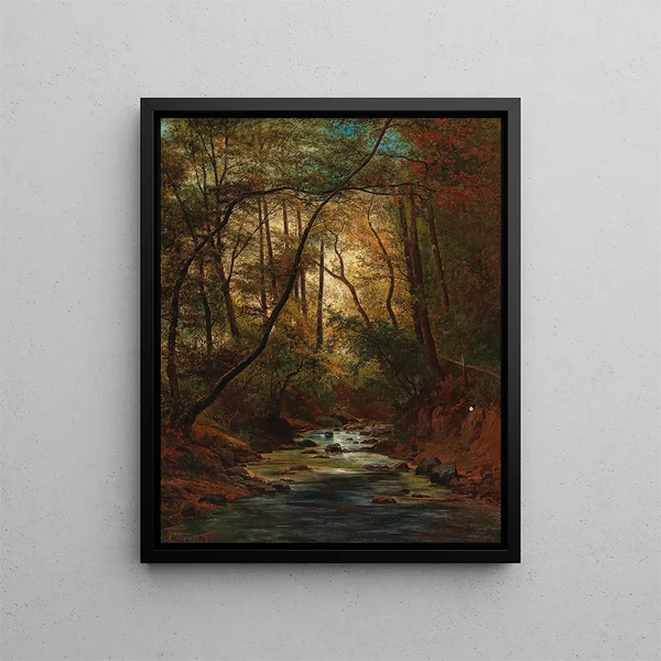 Partie de Rothmans - Alois Kirnig — framed artwork on a wall