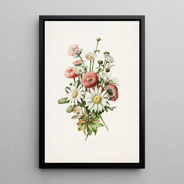 Daisies - Alois Lunzer — framed artwork on a wall