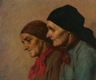Two women of the city - Alois Schlichtig — artwork view