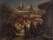 Turkish Bazaar Painting - Alois Schönn — artwork view