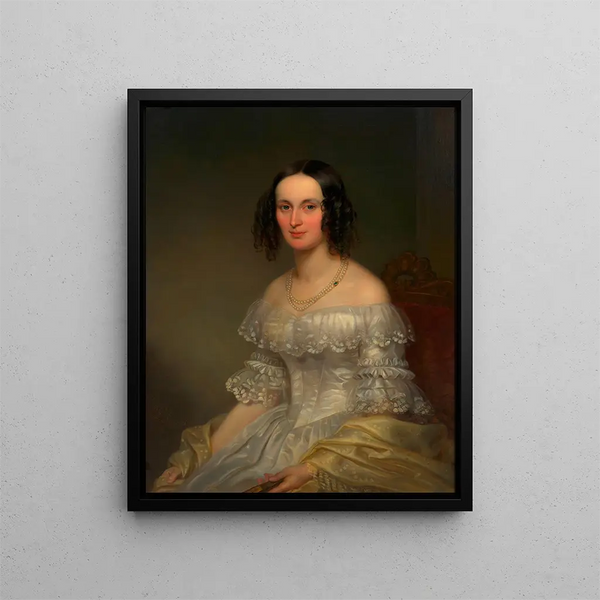 Anna Wei obtains Mayer - Alois von Anreiter — framed artwork on a wall
