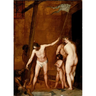 Reproduction of the painting The Christ of Limbo - Alonso Cano