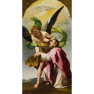 the Vision of Saint John the Evangelist of Jerusalem - Alonso Cano — artwork view