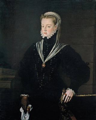 Portrait of Juana d'Autriche, Princess of Portugal - Alonso Sánchez Coello — artwork view