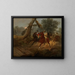 The charge of General Marion's men - Alonzo Chappel — framed artwork on a wall