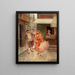 Galanterie parisienne - Alonzo Perez — framed artwork on a wall