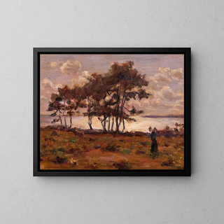 Landscape Painting - Aloysius C. O'Kelly — framed artwork on a wall