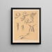 The North American Cave Fauna Pl 01 - Alpheus Spring Packard — framed artwork on a wall