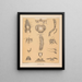 The North American Cave Fauna Pl 08 - Alpheus Spring Packard — framed artwork on a wall