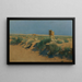 the Château du désert Qusair Amra - Alphons Leopold Mielich — framed artwork on a wall