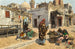 fering Refreshments in Cairo - Alphons Leopold Mielich — artwork view