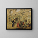 École à Benassa - Alphons Leopold Mielich — framed artwork on a wall