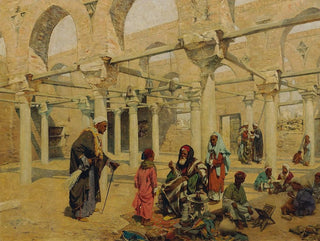School at Benassa - Alphons Leopold Mielich — artwork view