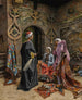 The Carpet Seller - Alphons Leopold Mielich — artwork view