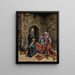 The Carpet Seller - Alphons Leopold Mielich — framed artwork on a wall