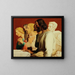 the Group of Apostles at the Last Supper turned to the left - Alphonse-Henri Perin — framed artwork on a wall