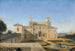 View of the Gardens of Villa Medici in Rome - Alphonse-Henri Perin — artwork view