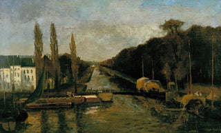 Alphonse Asselbergs - De Oeverpoort in Brussel.webp