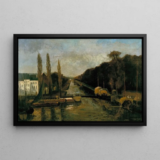 Alphonse Asselbergs - De Oeverpoort in Brussel.webp