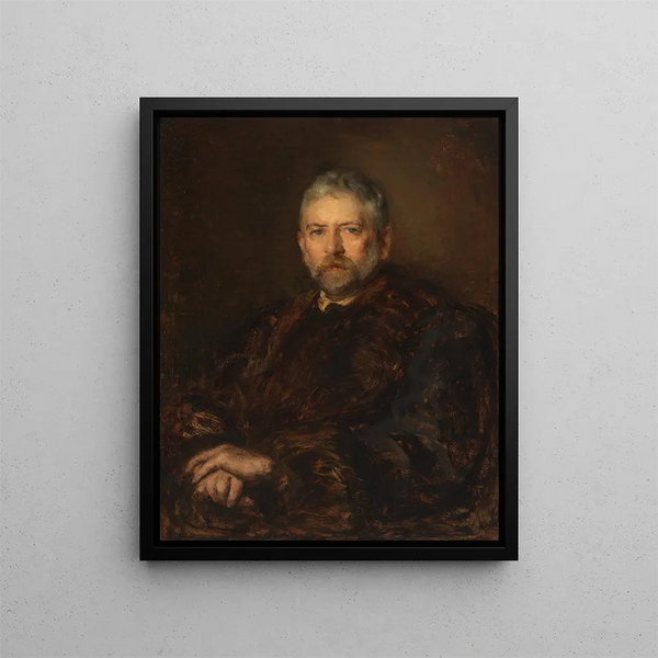 Henry Ward Ranger - Alphonse Jongers — framed artwork on a wall