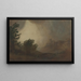 Storm - Alphonse Legros — framed artwork on a wall
