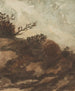 Sunset on the Hill - Alphonse Legros — artwork view