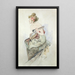 Reproduction of the painting of the frontispiece of Le Pater - Alphonse Mucha