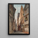 Reproduction of the painting Urban landscape painting - Alphonse Pecquereau