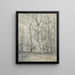 Birch Forest - Alphonse Stengelin — framed artwork on a wall