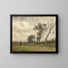 Landscape in Drenthe - Alphonse Stengelin — framed artwork on a wall