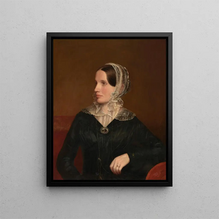 Lovice Corbett Whittemore Mme Thomas Whittemore - Alvan Clark — framed artwork on a wall