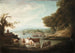 A peaceful resting place, vast and limitless scene with livestock - Alvan Fisher — artwork view