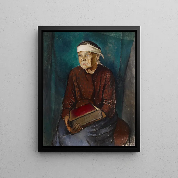 Eva Stina - Alvar Cawén — framed artwork on a wall