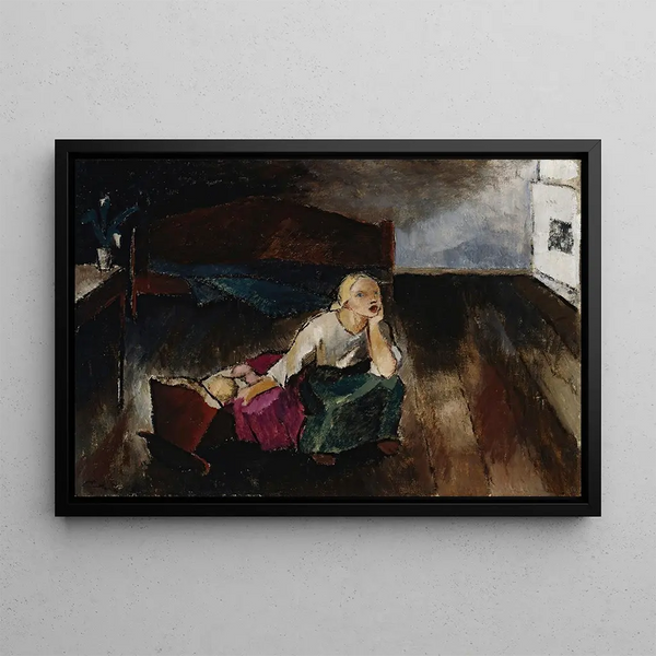 Lullaby - Alvar Cawén — framed artwork on a wall