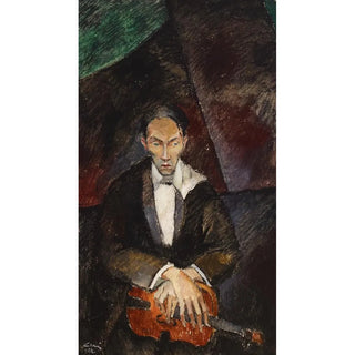 The Violin Player - Alvar Cawén — artwork view