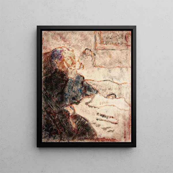 Dans - Alvar Cawén — framed artwork on a wall